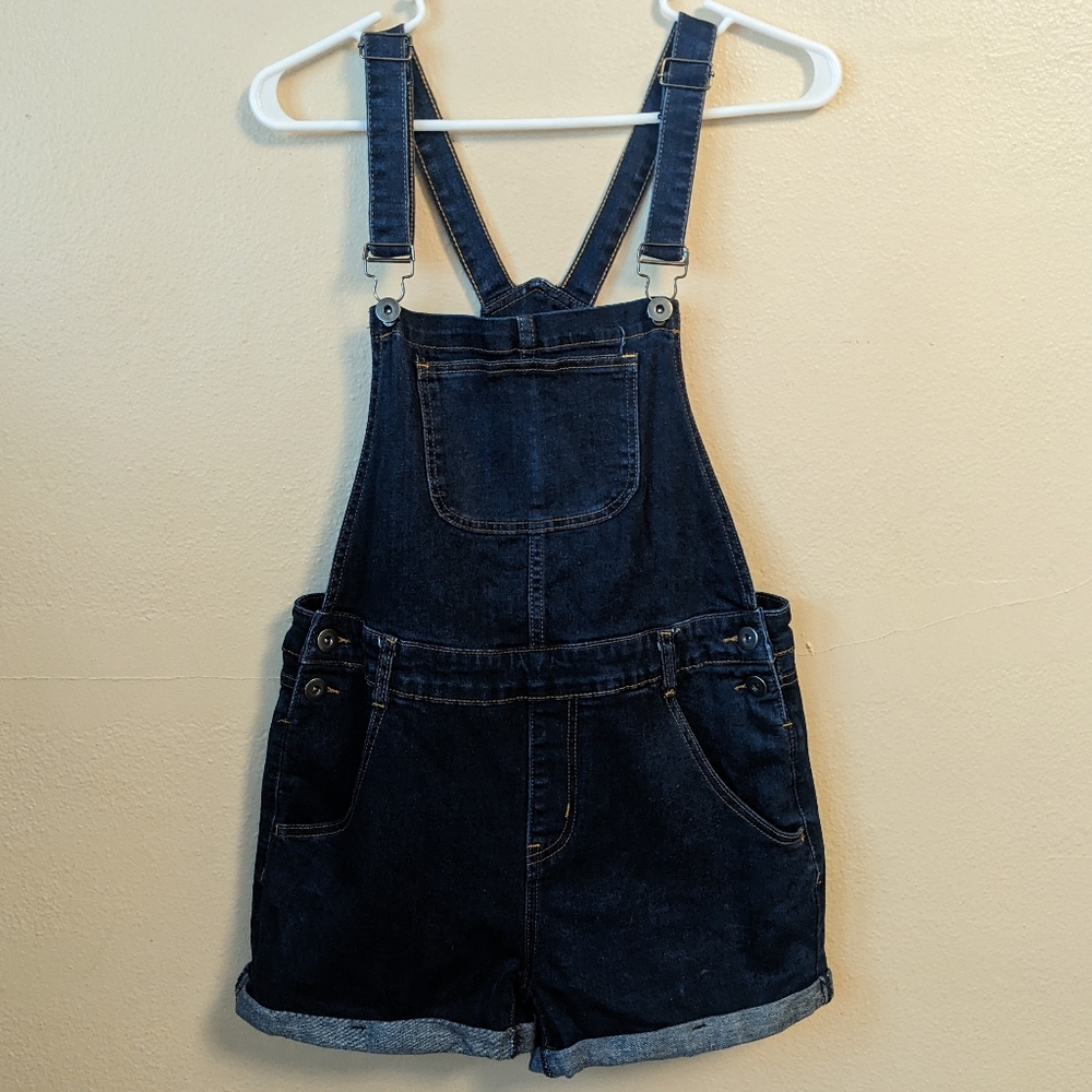 Modcloth Navy Denim Overalls